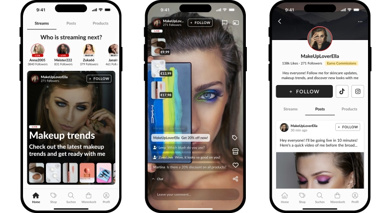 Live Shopping HELLO App