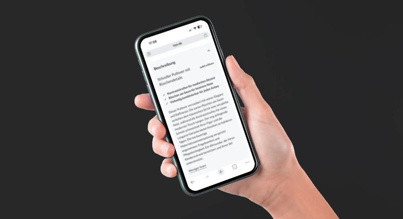 AI copywriting tool interface